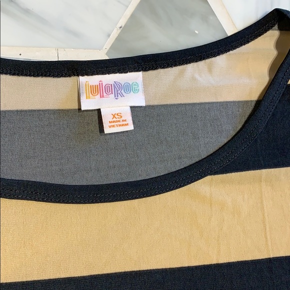 Lula Roe Thick Striped Top - Picture 3 of 4